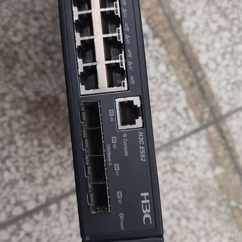 H3C-E552 48口千兆交换机,原装拆机件,功能正常,接--议价商品