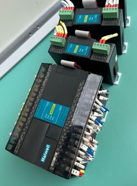 海为PLC一套，主机N40S0T，扩展模块H08DI、H08--议价商品