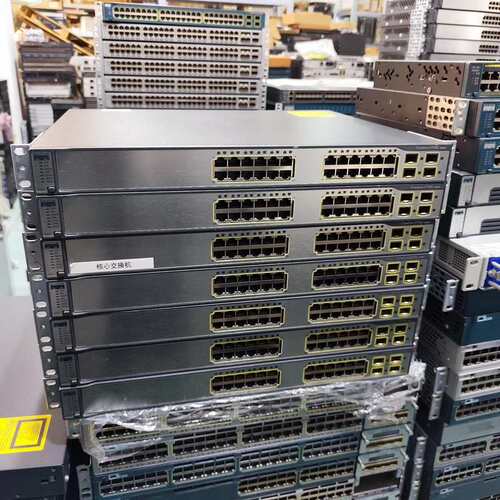 思科WS-C3750G-24TS-S1U 24口千兆+4口S--议价商品