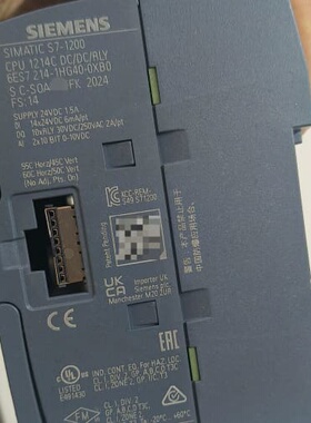 西门子6ES7 214-1HG40-0XB0，CPU 121--议价商品