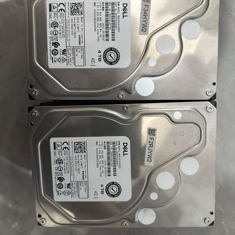 戴尔4TB企业级硬盘｜型号MG08SDA400NY｜12G--议价商品