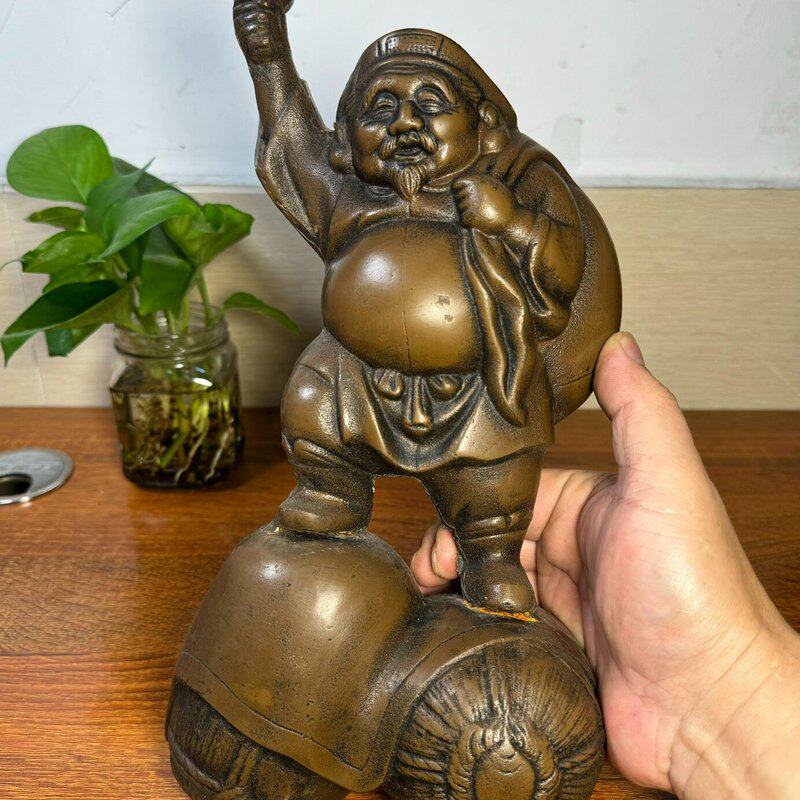 日本南部老铁器外观完好高30cm重量超过3公斤260元包邮--议价商品