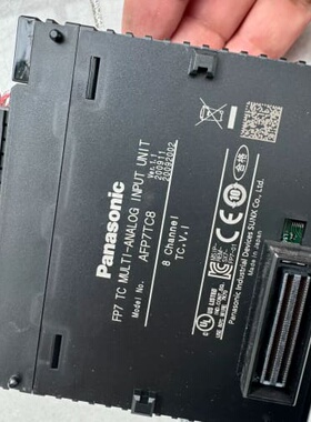日本产松下PLC模块，型号是AFP7TC8，图片实拍，现货，--议价商品