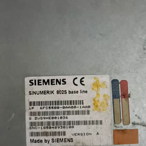 西门子SIEMNS 802S 数控系统 成色非常漂亮--议价商品