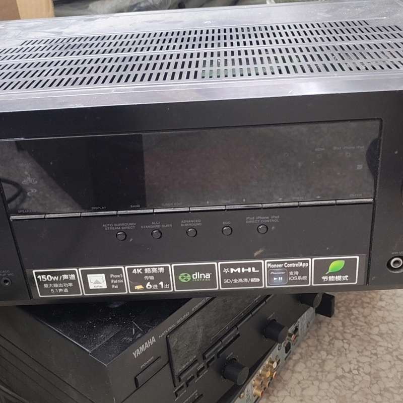 先锋PIONEER功放,VSX-823-K支持4K,6进1出--议价商品