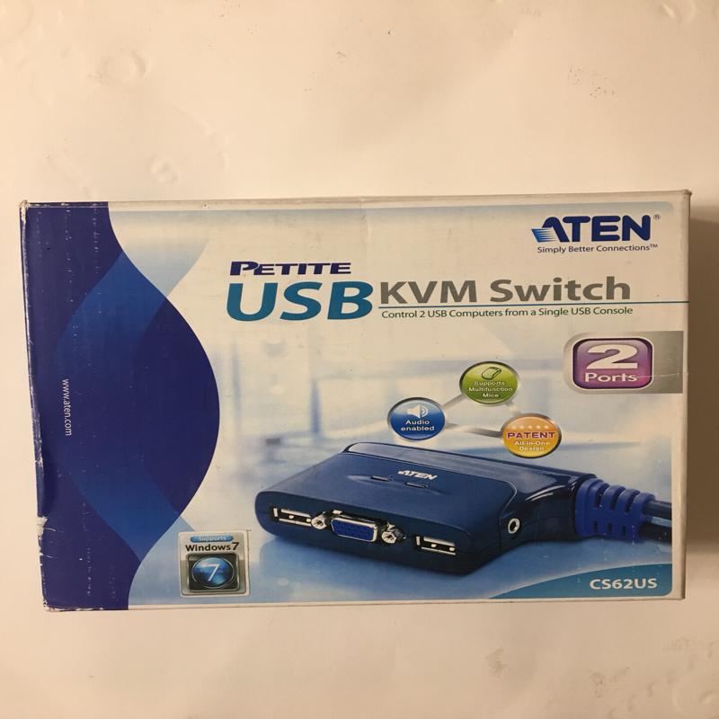 ATEN-CS62US自动2口多电脑切换器USB--议价商品