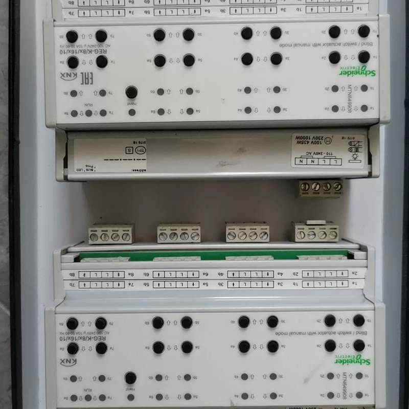 拆机施耐德莫顿KNX MTN649908 8路百叶窗16路--议价商品