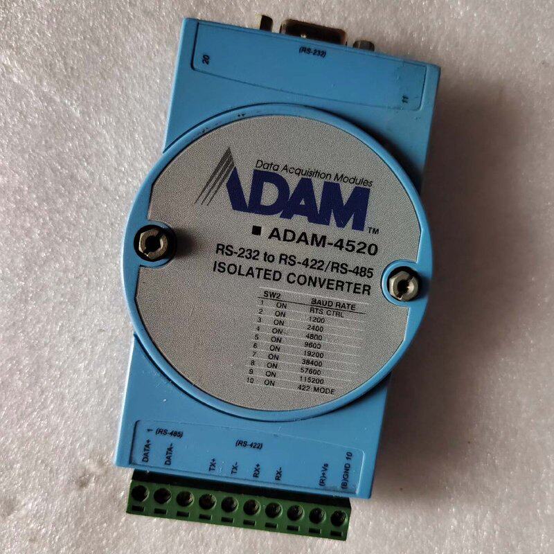 研华ADAM-4520模块 ,图片实拍,有个脚破了,透明胶包--议价商品