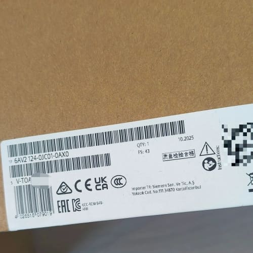 西门子6AV2124-0JC01-0AX0触摸屏,全新未开封--议价商品
