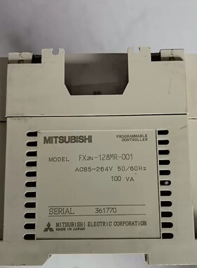 三菱PLC FX2N-128MR-001，AC85-264V--议价商品