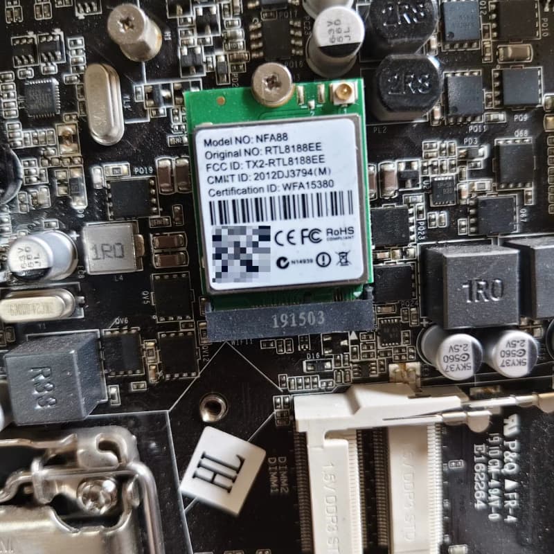 一块二手拆机杰微JW H310I-D3一体机主板,成色如图,--议价商品