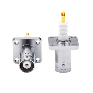 东方旭普 高压射频连接器 MHV-KFD MHV3000V母 4孔法兰面板固定