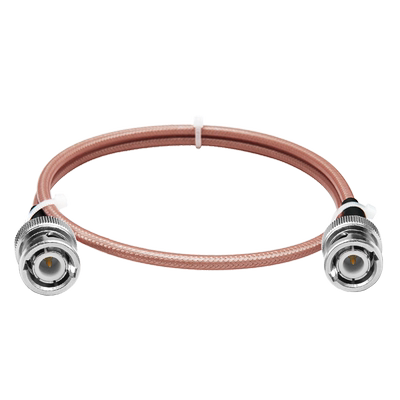 RG142双层镀银线Q9/BNC公转公4G