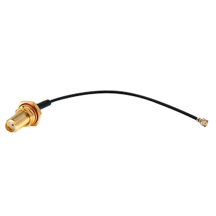 东方旭普 RG1.37 IPEX/SMA-KY 1代 UFL转SMA母加长防水 螺纹15mm
