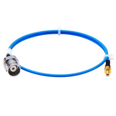 KTR086半柔线BNC母转SMB弯公4G