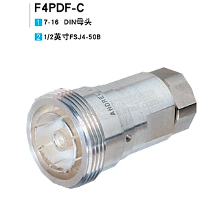 安德鲁1 50B馈线7 F4PDF 配FSJ4 母头 2超柔馈线接头