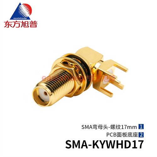 SMA-KYWHD17加长螺纹射频连接器