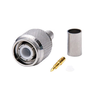 东方旭普 射频连接器 TNC-C-J-4 TNC公头 压接式 匹配 LMR240线