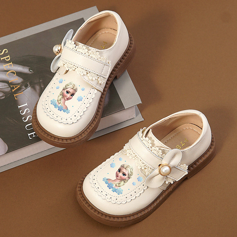 女童皮鞋配裙子女孩鞋子2026新款春秋童鞋真皮单鞋儿童公主鞋礼服