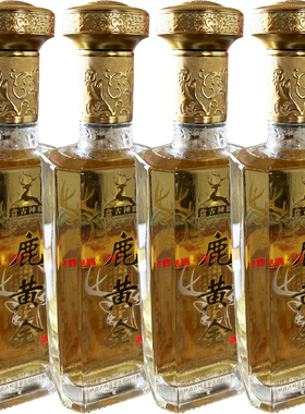 盘古神鹿42度鹿黄金酒500ml礼盒装东北特产馈赠礼品酒2瓶送礼品袋