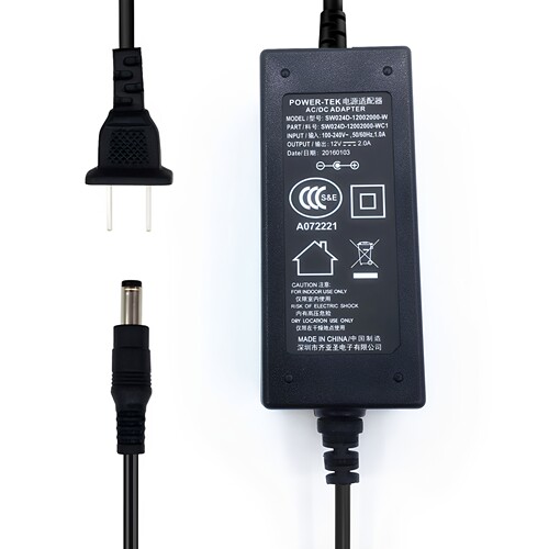 电钢琴电源线12V2000MA美得理