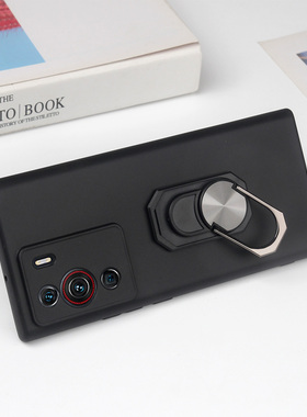 适用于中兴天机41 UITRA手机壳支架外壳软套硅胶ZTE A2023H保护壳防摔AXON A41 UITRA手机套全包男女创意