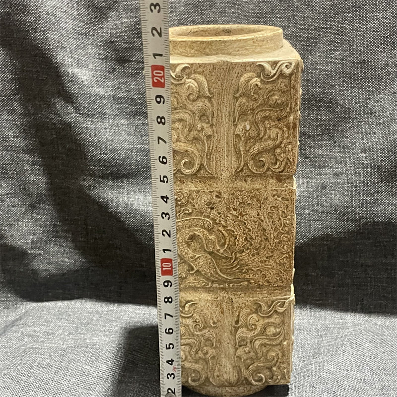 古董老玉琮玉石工艺玉雕汉代老物石雕