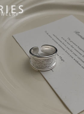 女S925纯银小众设计感戒指