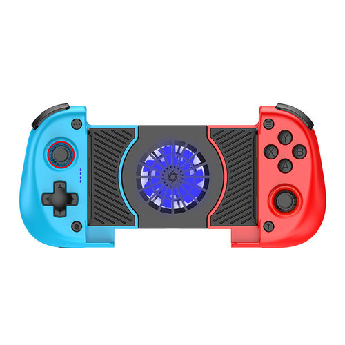 X3拉伸游戏手柄散热风扇双霍尔震动连发Switch安卓IOS/PC蓝牙手柄