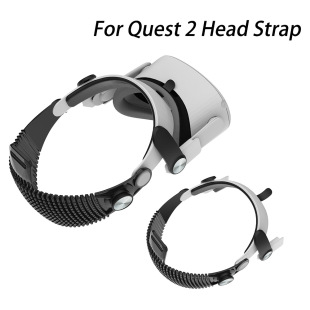 适用Meta quest2一体机透气超轻可调节软头戴替换VR虚拟现实配件