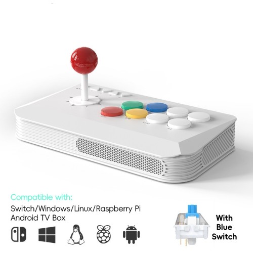 适用PC/安卓/IOS/switch/ps3/M8游戏机无线蓝牙摇杆/街机格斗摇台