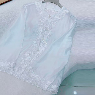 新中式夏季外套薄款唐装汉服茶服禅意女士国风刺绣上衣轻奢高级感