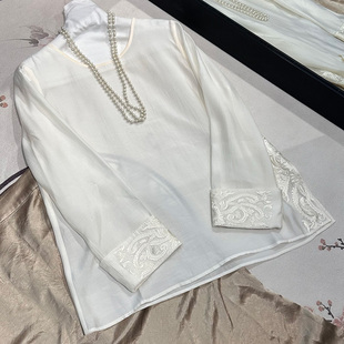 新中式上衣唐装夏季汉服禅意清冷感穿搭2025超火国风薄款女士小衫