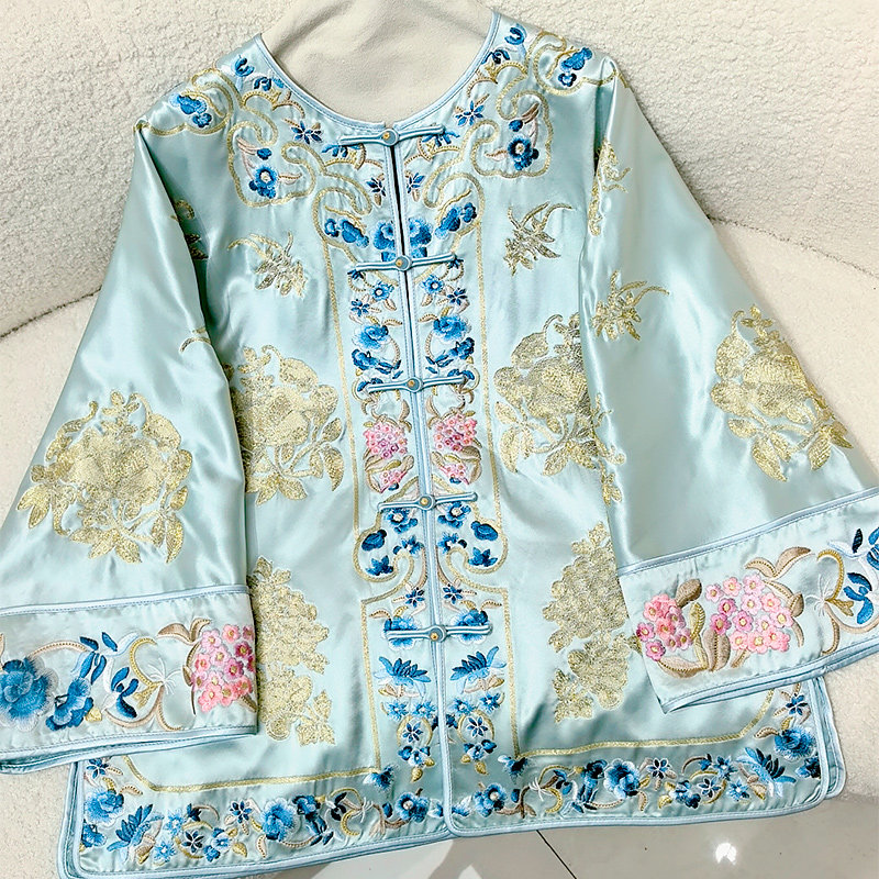 新中式上衣唐装汉服国风女士外套