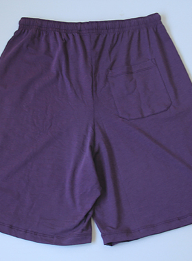 UNDERLOOK/安德露 男士莫代尔系绳中裤家居裤纯色短裤HMBL550