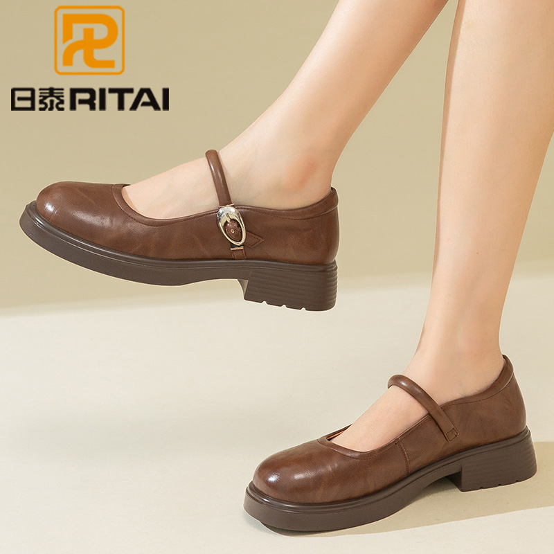 2025新款复古法式玛丽珍鞋