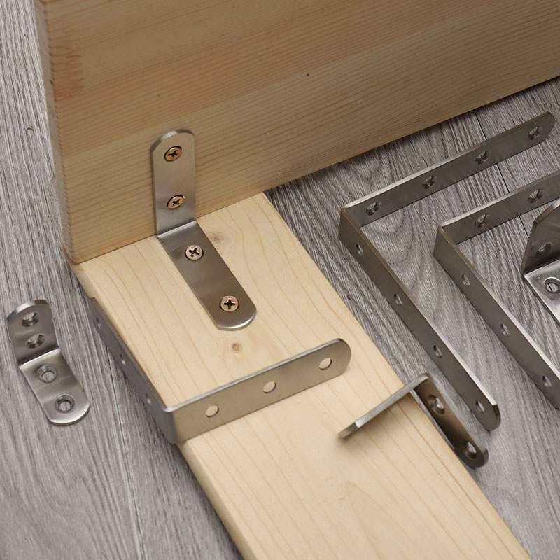 不锈钢直角角码90度固