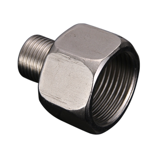 内外丝接头自来水管不锈钢水暖配件变径异径直接4分转6分加长管子