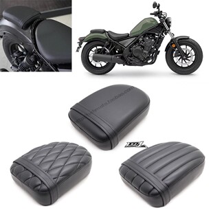 适用本田叛逆者CM300 CM500改装后坐垫座垫 哈雷复古皮座坐包加厚