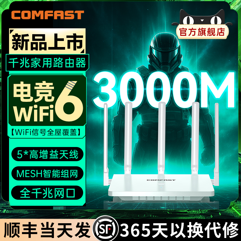 【全新上市】千兆家用无线路由器