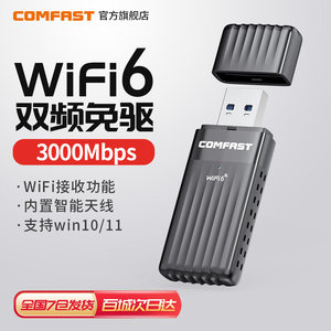 COMFAST无线网卡WIFI6外置USB