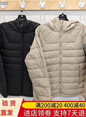 斯凯奇25年冬季男保暖休闲防寒户外鸭绒羽绒服P423M028 P425M168