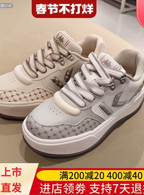 Kappa/卡帕25年冬季男女运动户外舒适复古城市休闲板鞋K0FZ5CC30