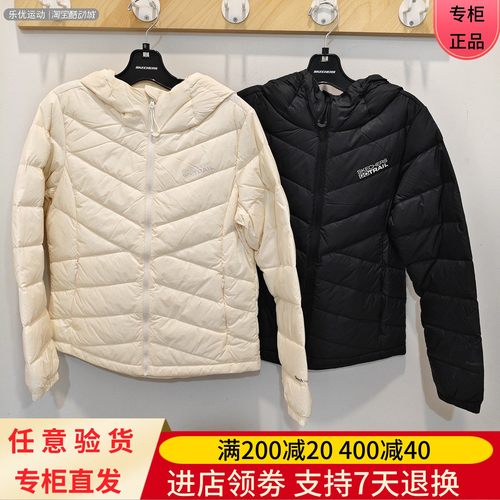 SKechers/斯凯奇女25年冬季女子保温鸭绒羽绒服L424W054 P425W185