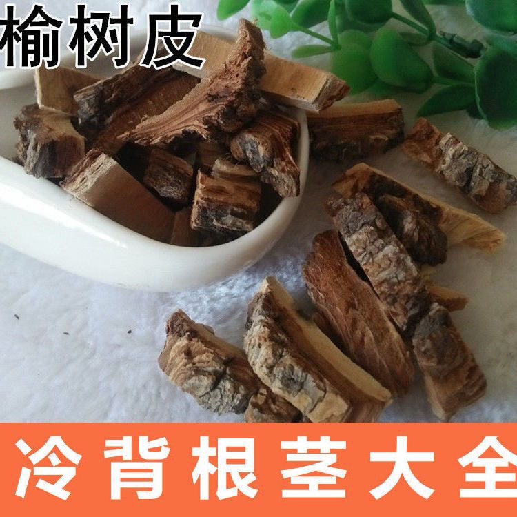 中药材榆树皮野生正品老榆钱树皮白家榆救命粮新货
