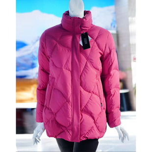 寒布仕鹅绒羽绒服女士休闲时尚 24025 宽松加厚秋冬外套商场新品