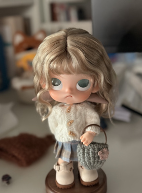 【Springdoll】波波马海毛zsiga嘎子姐blythe小布Qbaby假发