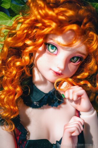 bjd，小布qbaby马海毛Blythe小卷毛假发定制，颜色可