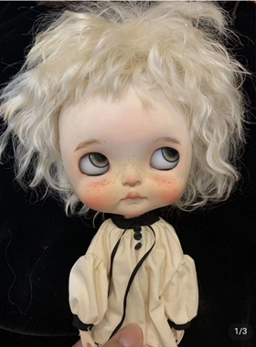幼幼毛假发(俄罗斯马海毛)颜色拍前沟通。blythe、qbaby等