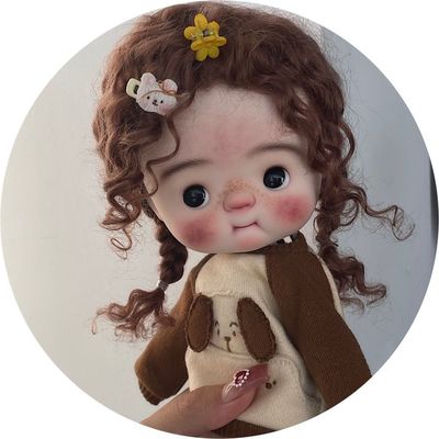 马海毛假发小卷毛Springdoll